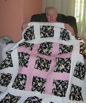 Dad Bowling Quilt