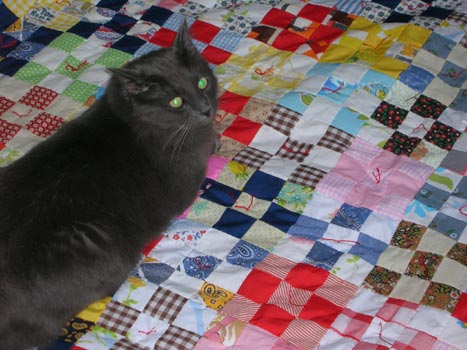 Postage Stamp Patchwork